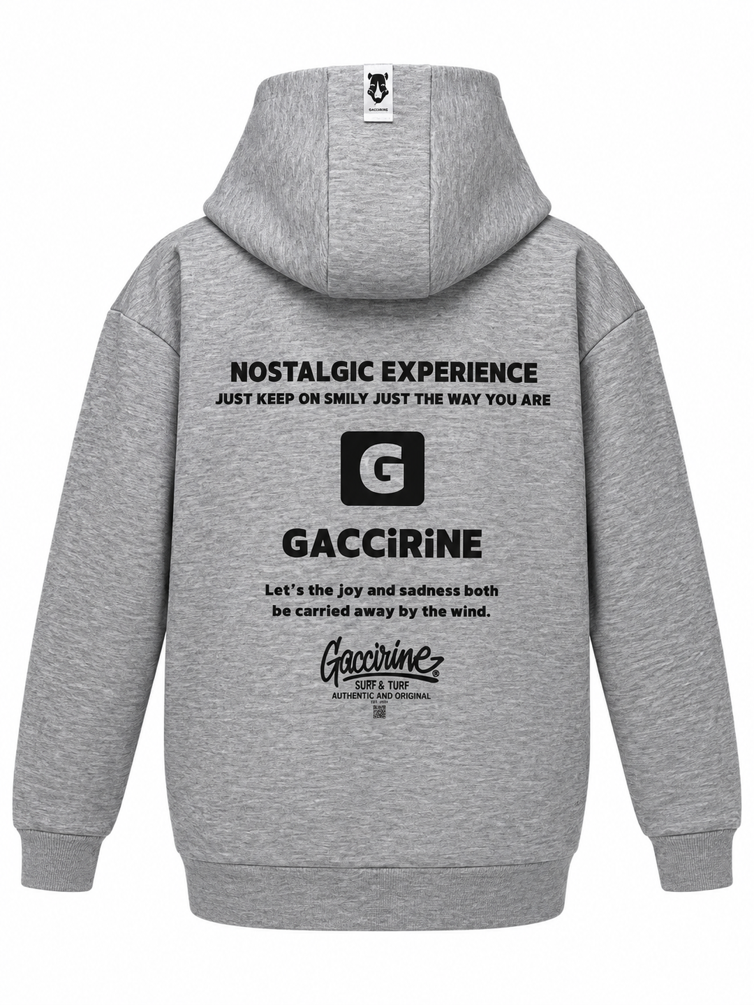 フーディ｜SPACER KNIT LOGO HOODIE｜GACCiRiNE(ガッチリーネ)｜GCN2026AW-103