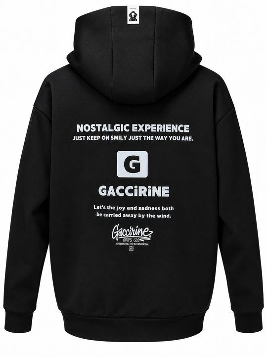 フーディ｜SPACER KNIT LOGO HOODIE｜GACCiRiNE(ガッチリーネ)｜GCN2026AW-103